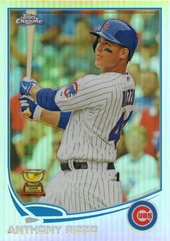 2013 Topps Chrome - Refractors #158 Anthony Rizzo Front