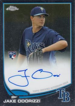 2013 Topps Chrome - Rookie Autographs #192 Jake Odorizzi Front