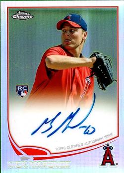 2013 Topps Chrome - Rookie Autographs Refractors #24 Nick Maronde Front