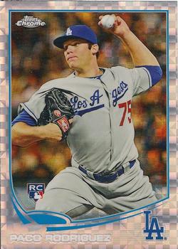 2013 Topps Chrome - X-Fractors #182 Paco Rodriguez Front