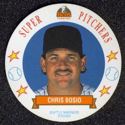 1993 Ben's Bakers Super Pitchers Discs #2 Chris Bosio Front