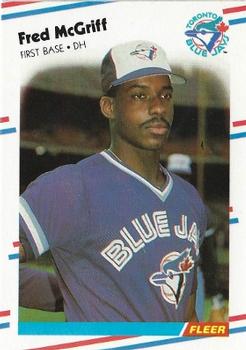 1988 Fleer - Glossy #118 Fred McGriff Front