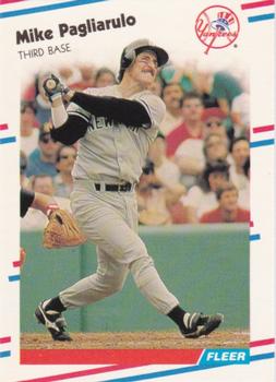 1988 Fleer - Glossy #216 Mike Pagliarulo Front