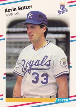 1988 Fleer - Glossy #270 Kevin Seitzer Front