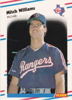 1988 Fleer - Glossy #482 Mitch Williams Front