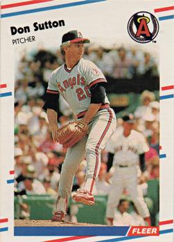 1988 Fleer - Glossy #505 Don Sutton Front
