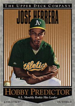 1996 Upper Deck - Predictors: Hobby #H22 Jose Herrera Front