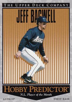 1996 Upper Deck - Predictors: Hobby #H31 Jeff Bagwell Front