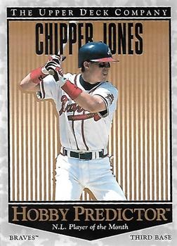 1996 Upper Deck - Predictors: Hobby #H35 Chipper Jones Front