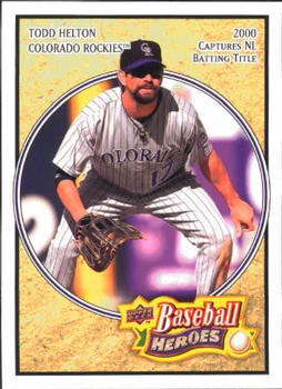 2008 Upper Deck Baseball Heroes #59 Todd Helton Front