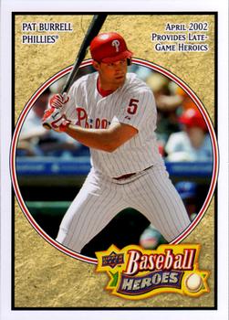 2008 Upper Deck Baseball Heroes #137 Pat Burrell Front