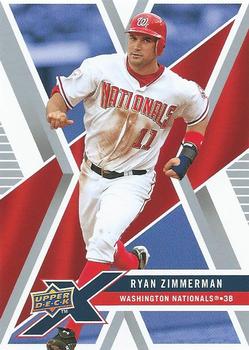 2008 Upper Deck X #99 Ryan Zimmerman Front