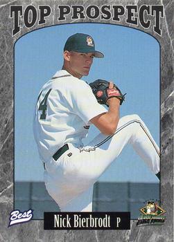1997 Best Midwest League Top Prospects #24 Nick Bierbrodt Front