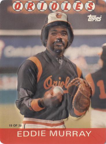 1986 Topps 3-D Baseball Stars #19 Eddie Murray Front