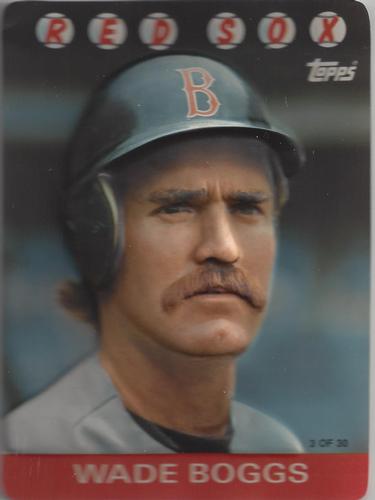 1986 Topps 3-D Baseball Stars #3 Wade Boggs Front