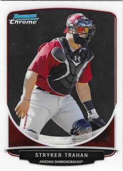 2013 Bowman Chrome - Prospects #BCP123 Stryker Trahan Front