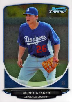 2013 Bowman Chrome - Prospects #BCP125 Corey Seager Front