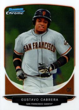 2013 Bowman Chrome - Prospects #BCP136 Gustavo Cabrera Front