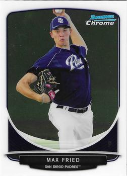 2013 Bowman Chrome - Prospects #BCP138 Max Fried Front