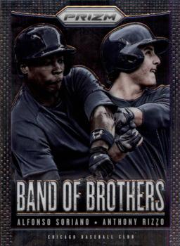 2013 Panini Prizm - Band of Brothers #BB6 Alfonso Soriano / Anthony Rizzo Front