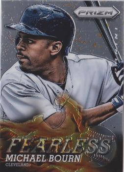 2013 Panini Prizm - Fearless #F13 Michael Bourn Front