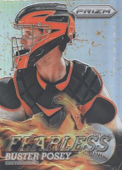 2013 Panini Prizm - Fearless Prizms #F1 Buster Posey Front