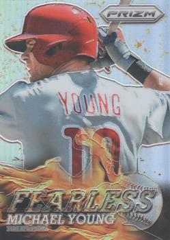2013 Panini Prizm - Fearless Prizms #F13 Michael Bourn Front