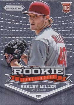 2013 Panini Prizm - Rookie Challengers #RC8 Shelby Miller Front