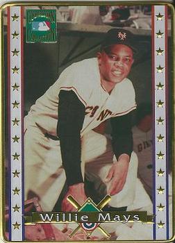 1995 Metallic Impressions Willie Mays #2 Willie Mays Front