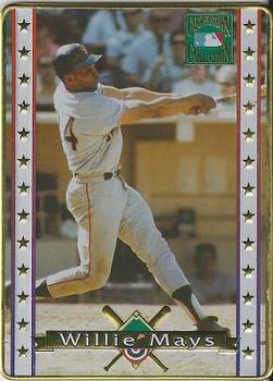1995 Metallic Impressions Willie Mays #4 Willie Mays Front