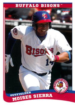 2013 Choice Buffalo Bisons #19 Moises Sierra Front