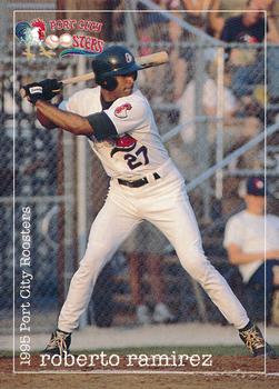 1995 Multi-Ad Port City Roosters #NNO Roberto Ramirez Front