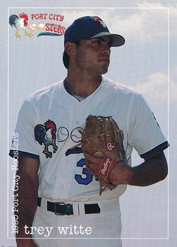 1995 Multi-Ad Port City Roosters #NNO Trey Witte Front