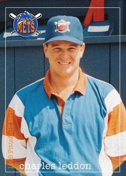 1995 Multi-Ad Pittsfield Mets #NNO Charles Leddon Front