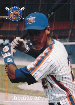 1995 Multi-Ad Pittsfield Mets #NNO Tom Arvelo Front
