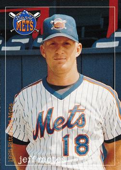 1995 Multi-Ad Pittsfield Mets #NNO Jeff Motes Front