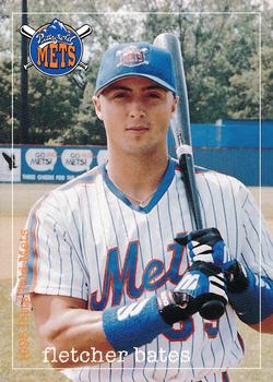 1995 Multi-Ad Pittsfield Mets #NNO Fletcher Bates Front