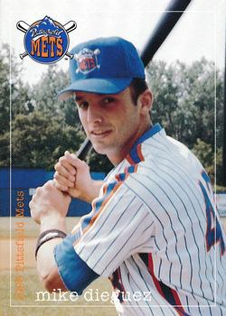 1995 Multi-Ad Pittsfield Mets #NNO Mike Dieguez Front