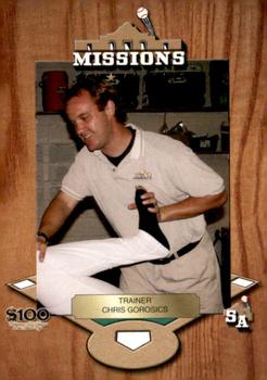2005 Choice San Antonio Missions #11 Chris Gorosics Front
