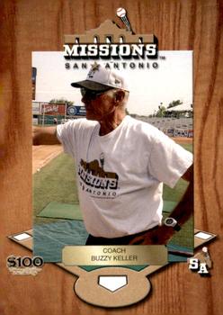 2005 Choice San Antonio Missions #19 Buzzy Keller Front