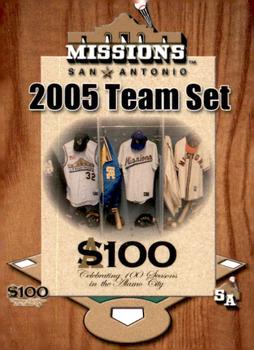 2005 Choice San Antonio Missions #NNO Checklist Front