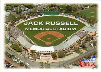 2003 Grandstand Clearwater Phillies #NNO Jack Russell Memorial Stadium Front