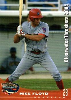 2004 Grandstand Clearwater Threshers #NNO Mike Floyd Front