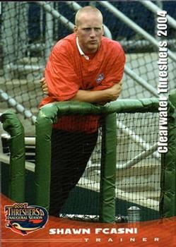 2004 Grandstand Clearwater Threshers #NNO Shawn Fcasni Front