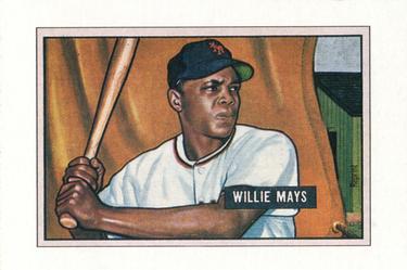 1989 Bowman - Reprint Sweepstakes #NNO Willie Mays Front