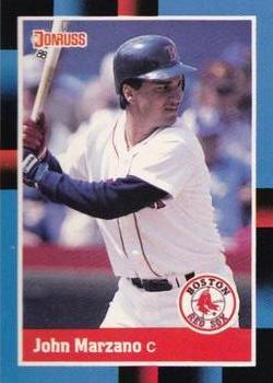 1988 Donruss Boston Red Sox Team Collection #421 John Marzano Front
