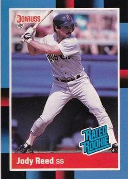 1988 Donruss Boston Red Sox Team Collection #41 Jody Reed Front
