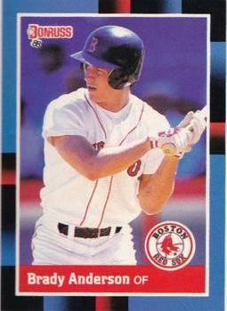 1988 Donruss Boston Red Sox Team Collection #NEW Brady Anderson Front
