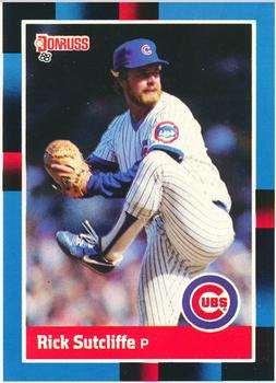 1988 Donruss Chicago Cubs Team Collection #68 Rick Sutcliffe Front