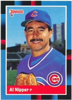 1988 Donruss Chicago Cubs Team Collection #NEW Al Nipper Front